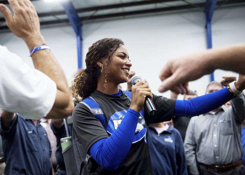 Wide open: New indoor training center gives Crowder athletes more space